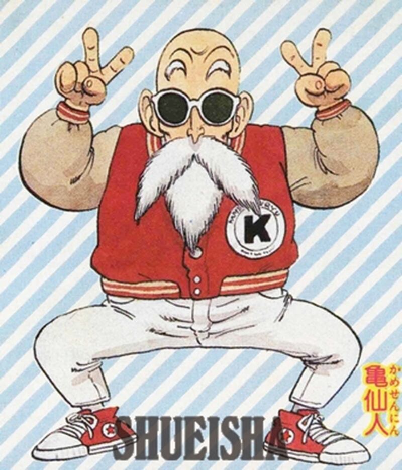 Maestro Roshi con campera Archivo del 13 de marzo