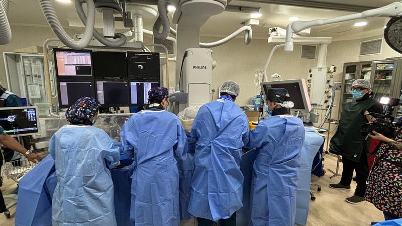 Operación realizada en el Hospital Dipreca