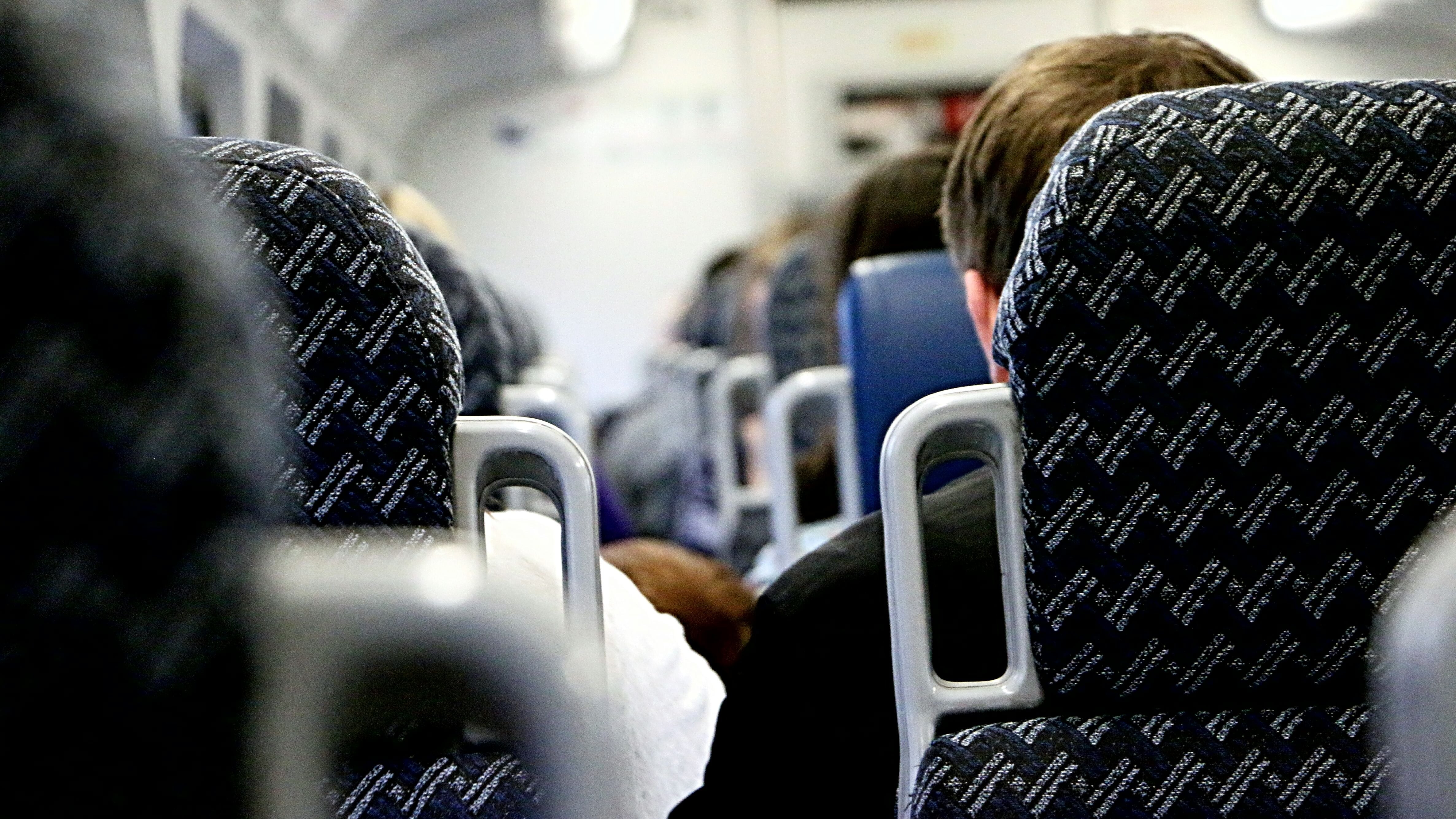 escándalo en avión