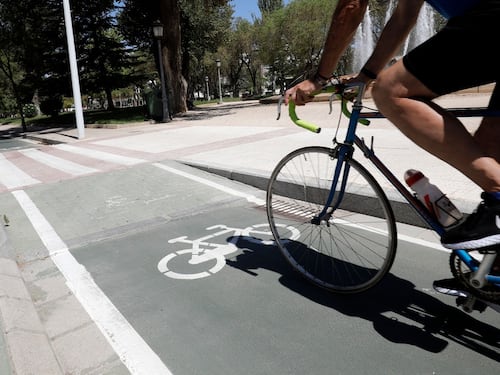 Inspeccionan obras de la futura Ciclovía Alameda: estará formada por 6,2 kilómetros