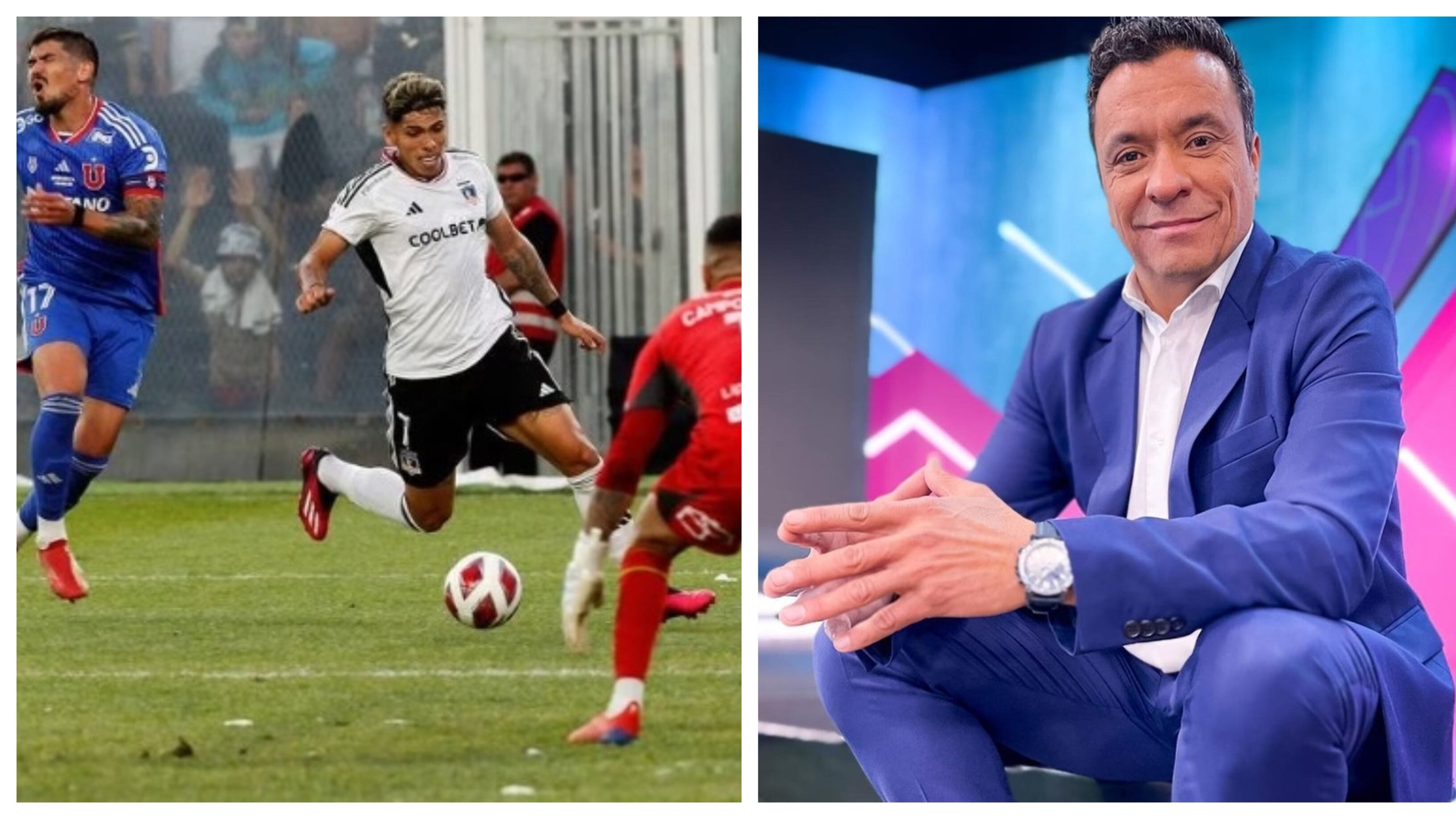 El relator de TNT Sports asume que el próximo duelo entre la U y Colo Colo es uno de los Superclásicos más desiguales que ha visto en los últimos años.
