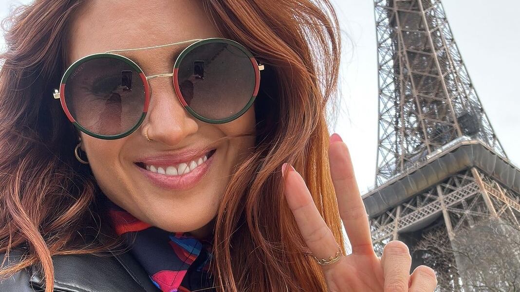 Karen Bejarano en París.