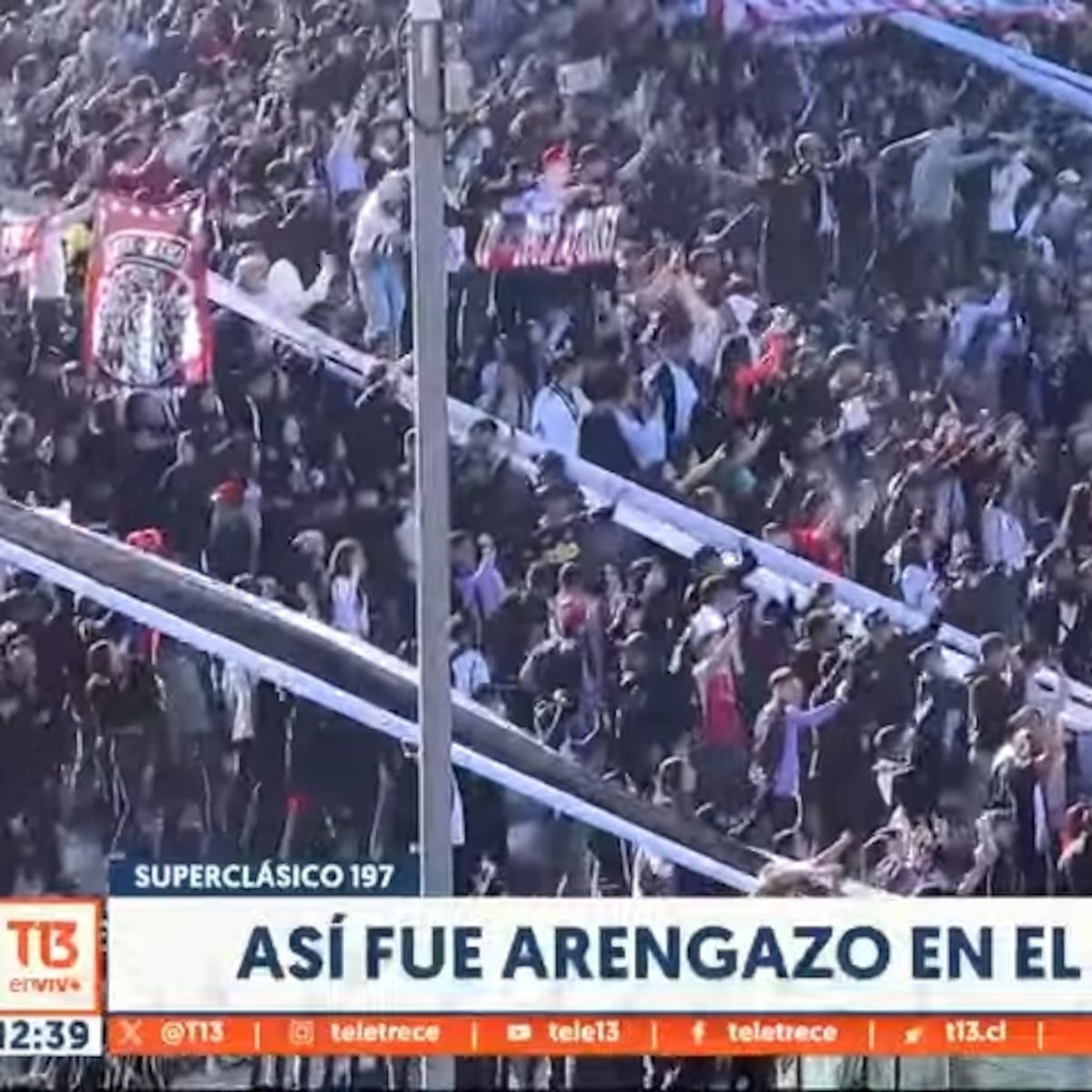 Barrista de Colo Colo se desploma en previa al Superclásico ante la U Barrista de Colo Colo se desploma en previa al Superclásico ante la U