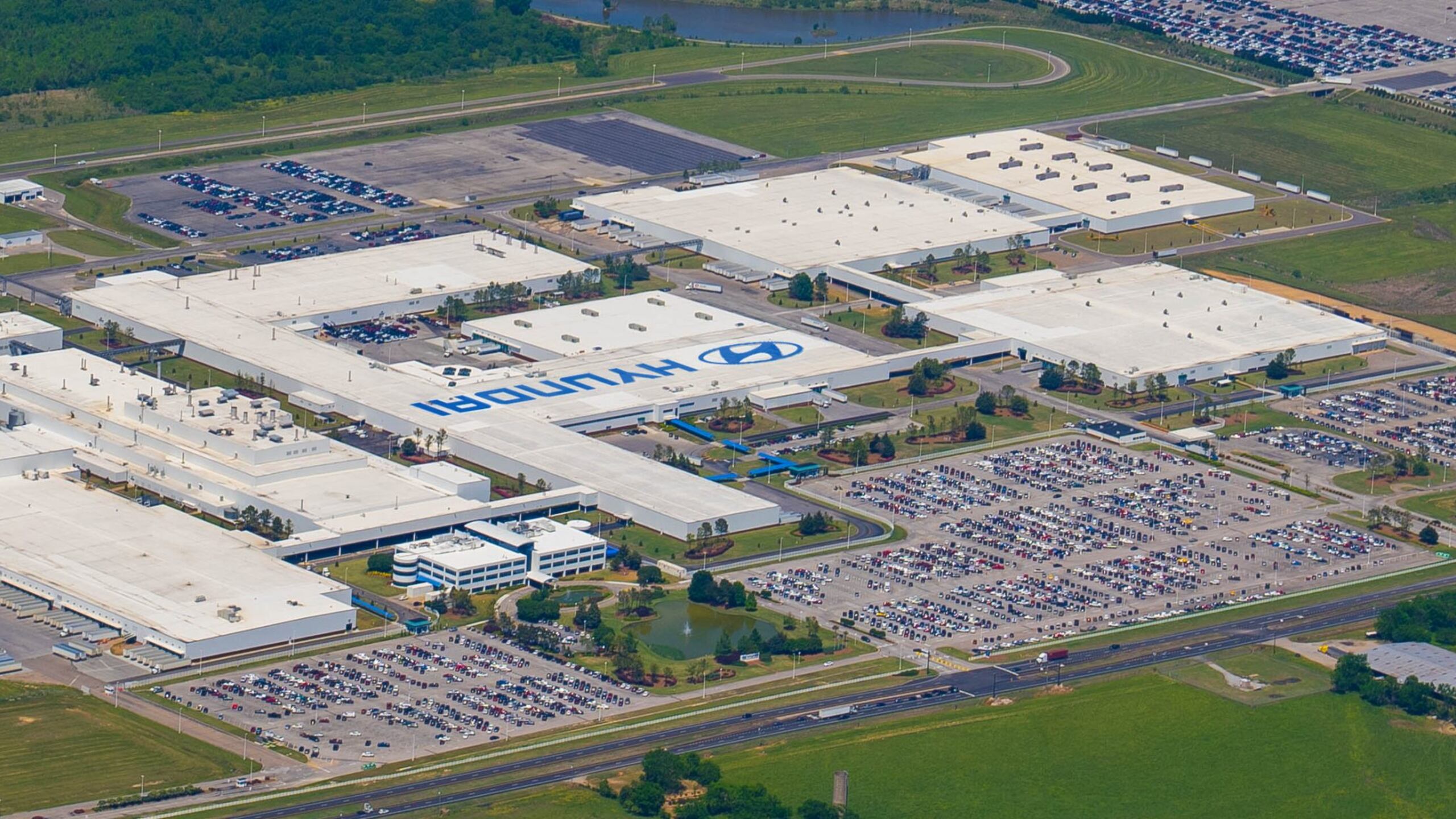 Planta de Hyundai en Alabama, Estados Unidos.