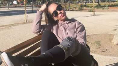 La gimnasta fue detenida.