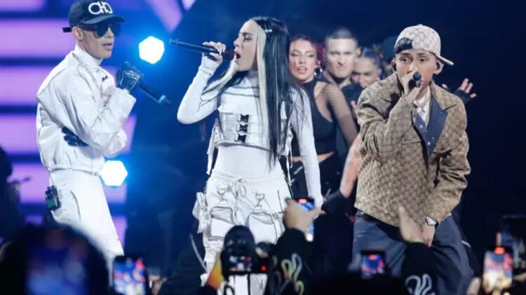 Cris Mj, Nicki Nicole y Standly en Viña 2023