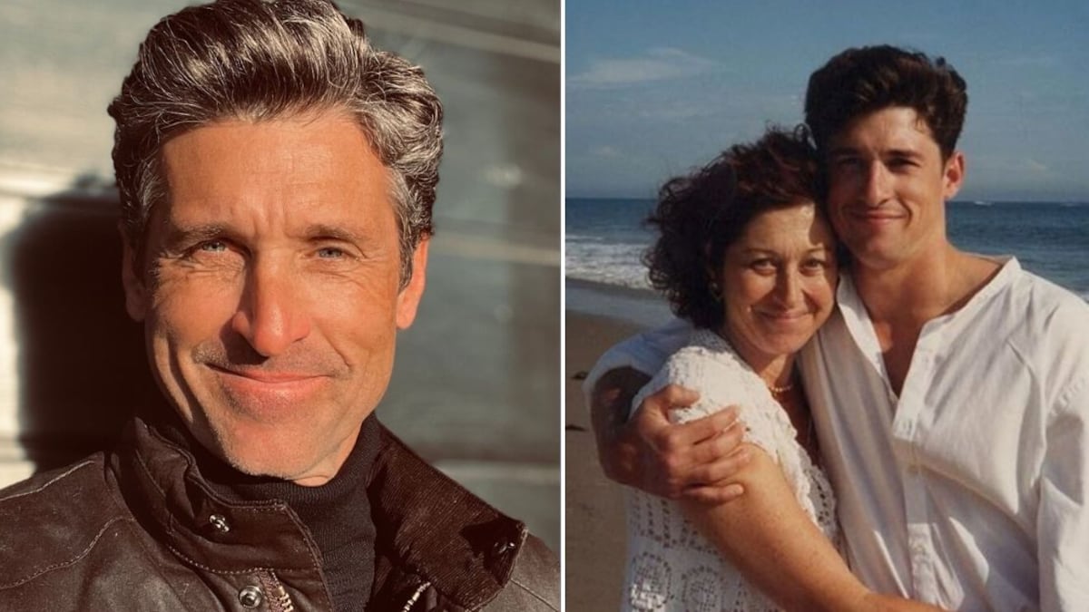 Patrick Dempsey se casó por primera vez a los 18 años. Su pareja tenía 44
