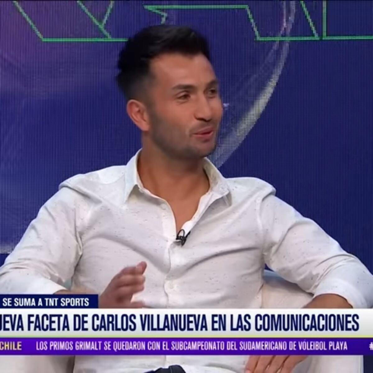 Carlos Villanueva se estrena como panelista deportivo en TNT Sports Carlos Villanueva se estrena como panelista deportivo en TNT Sports