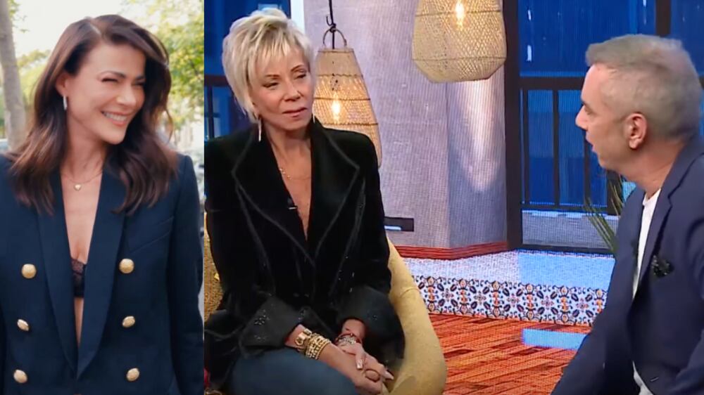 Animadores de "Tal Cual" y Tonka Tomicic | Captura: TV+ e Instagram