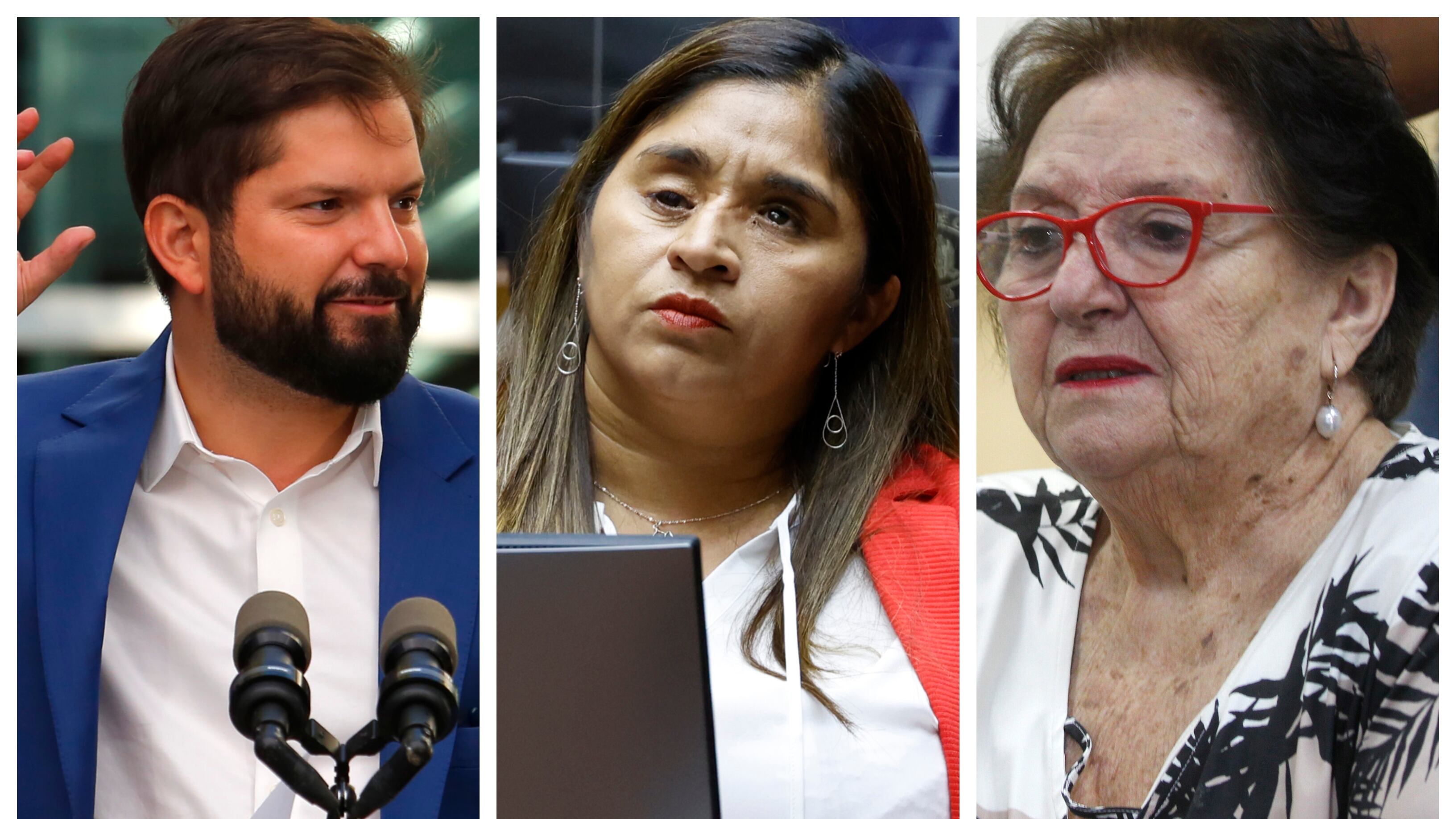 El Presidente Boric le dio todo su respaldo a la parlamentaria y acusó de "negacionista" a la diputada Cordero.