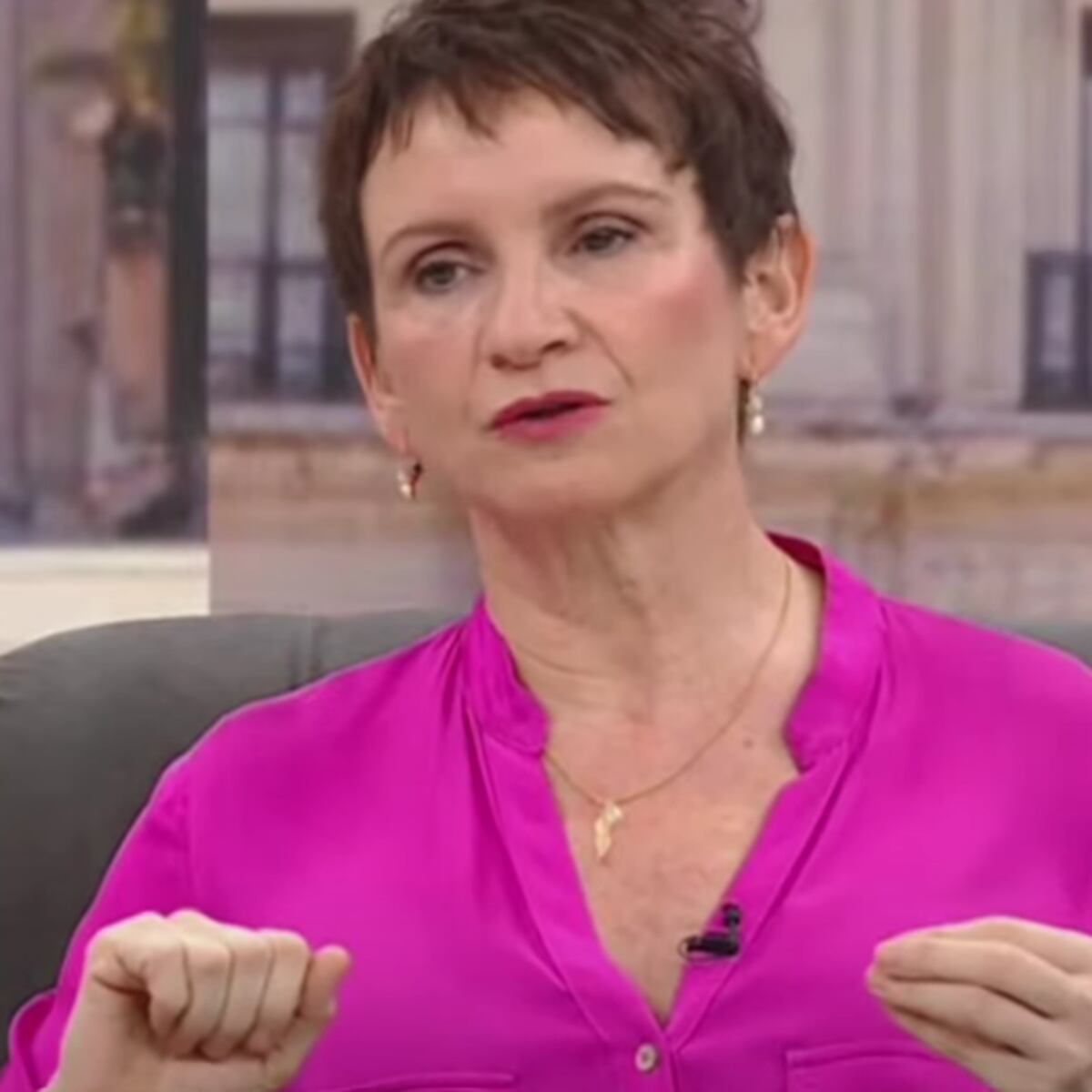 Carolina Tohá cuestiona el uso de armas para defensa personal Carolina Tohá cuestiona el uso de armas para defensa personal