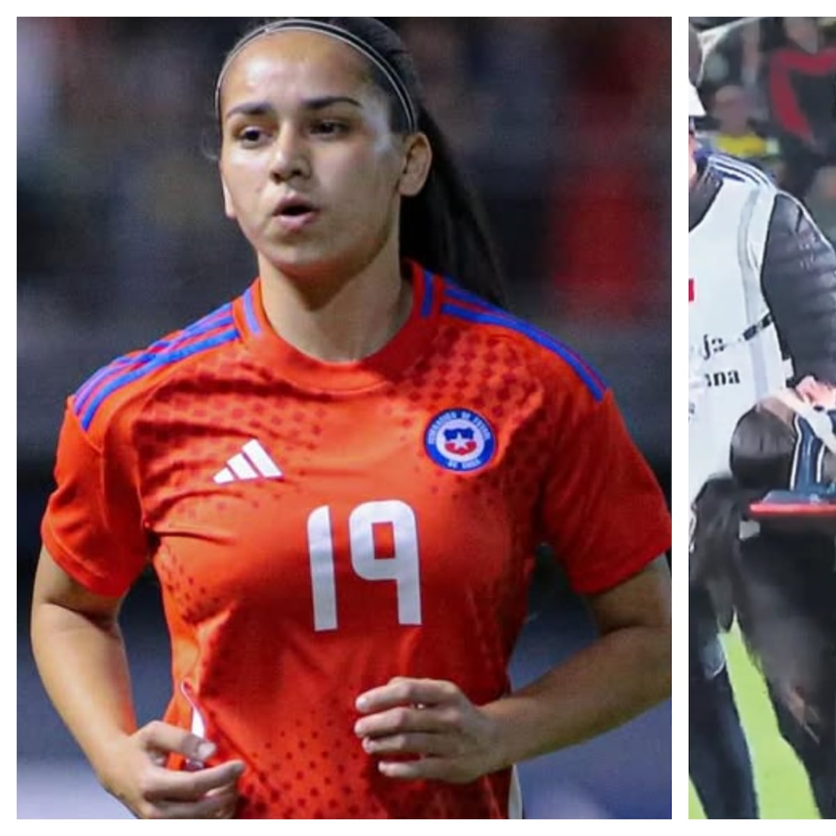 Estado de salud de jugadora chilena tras conmoción en partido contra Ecuador Estado de salud de jugadora chilena tras conmoción en partido contra Ecuador