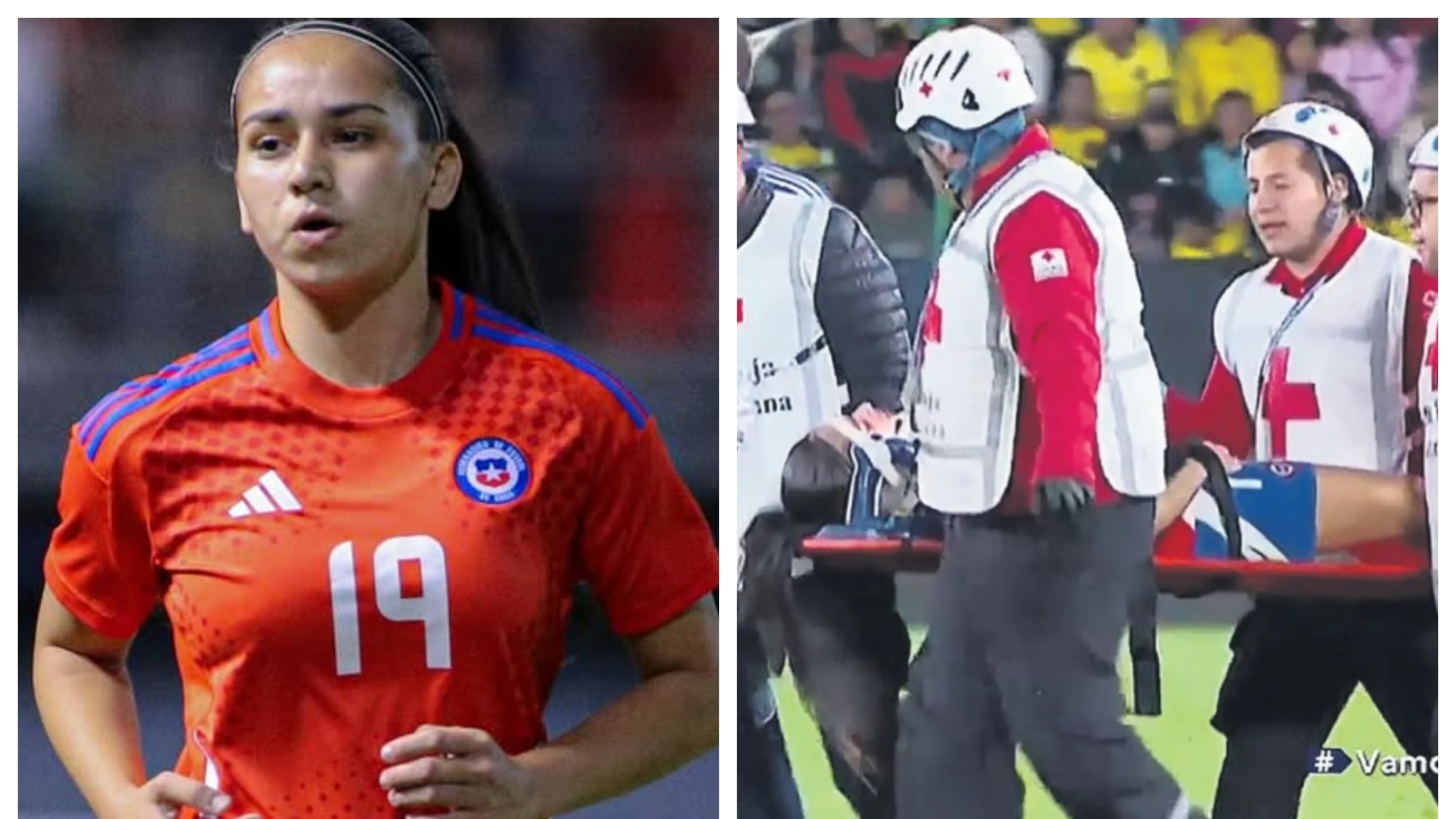 La delantera nacional se mantiene estable luego de sufrir un duro golpe en el partido que la selección chilena le ganó a Ecuador en la Copa América femenina.