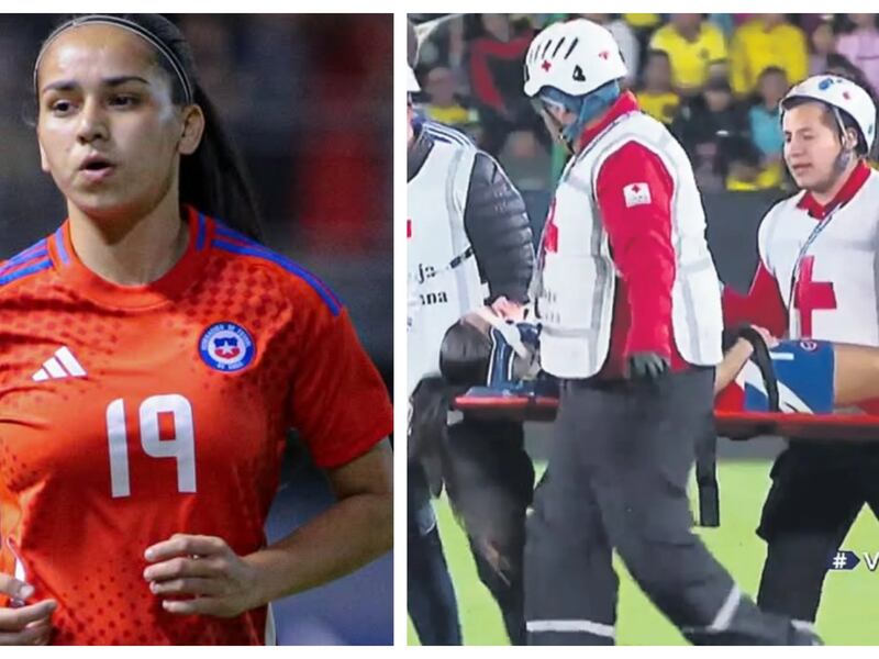 Cuerpo médico de la Roja femenina entrega actualización por estado de salud de jugadora chilena que “sufrió una conmoción” en triunfo sobre Ecuador
