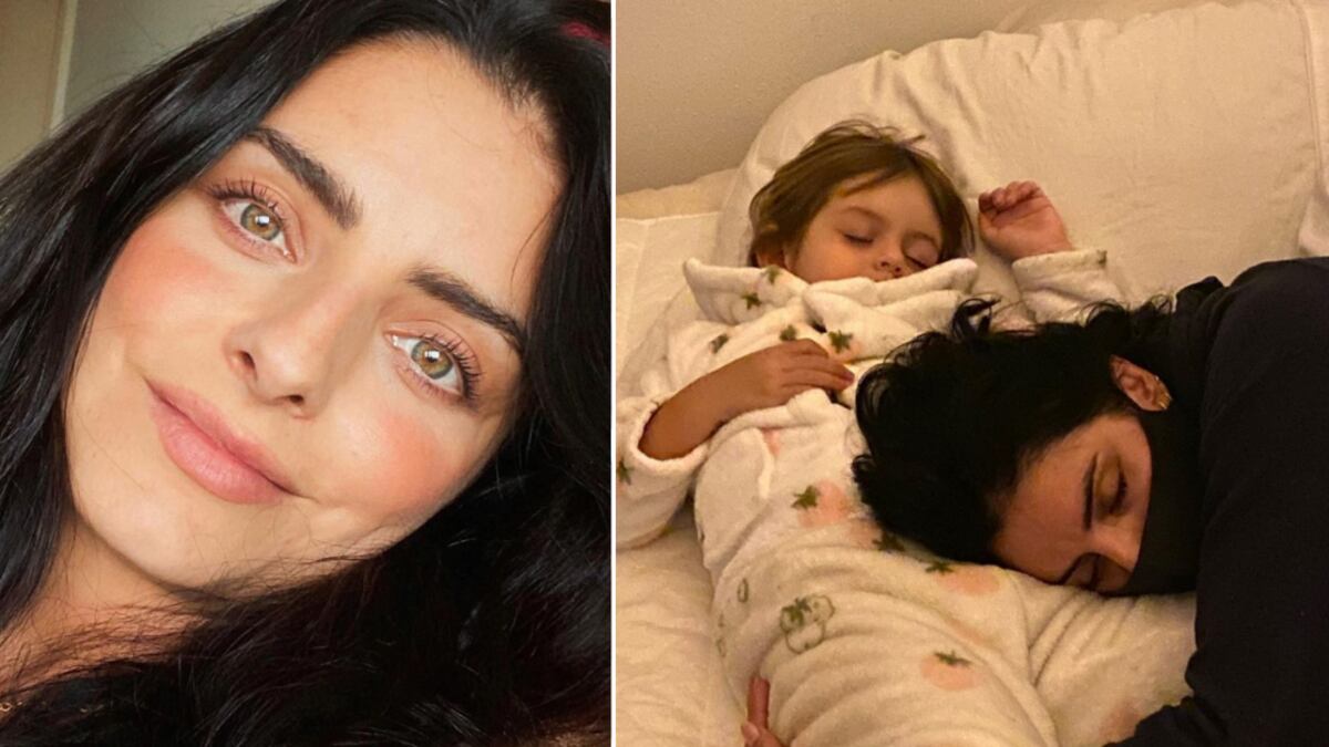 Aislinn Derbez presume lo grande que está Kailani