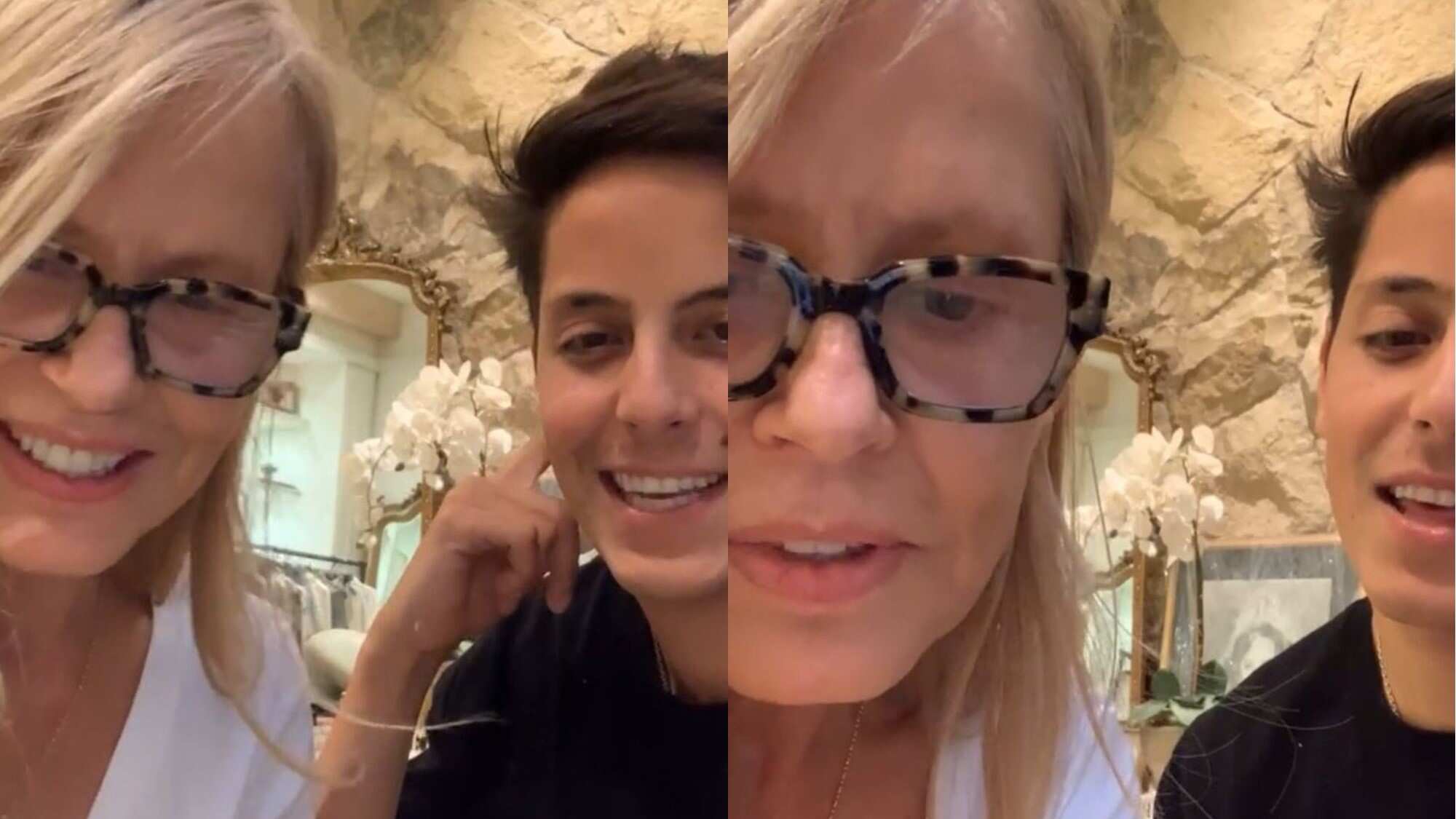 Cecilia Bolocco y Máximo Menem | Instagram