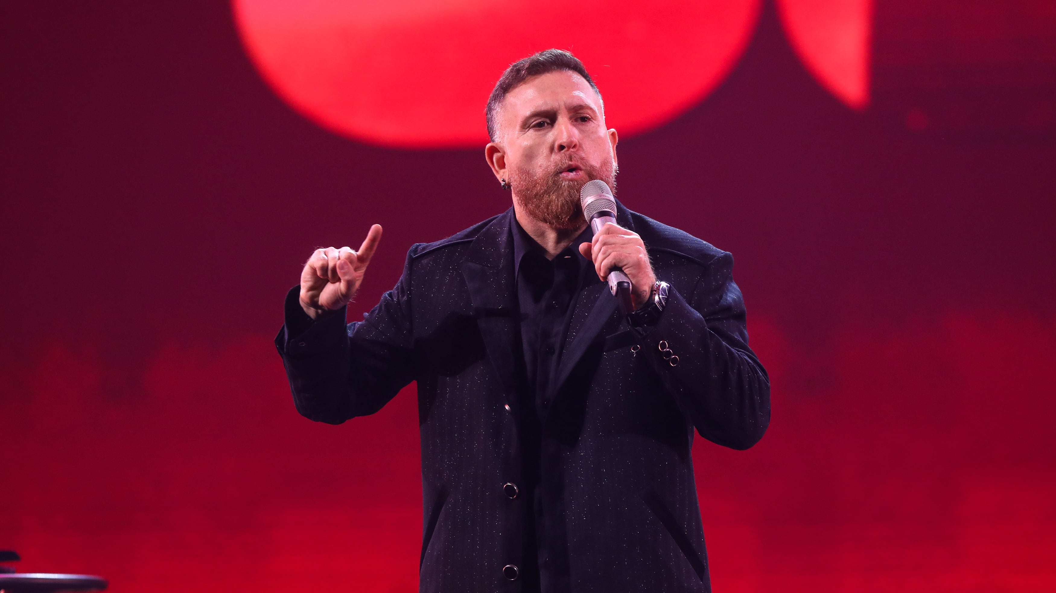 Juan Pablo López en la cuarta noche del Festival de Viña del Mar 2025