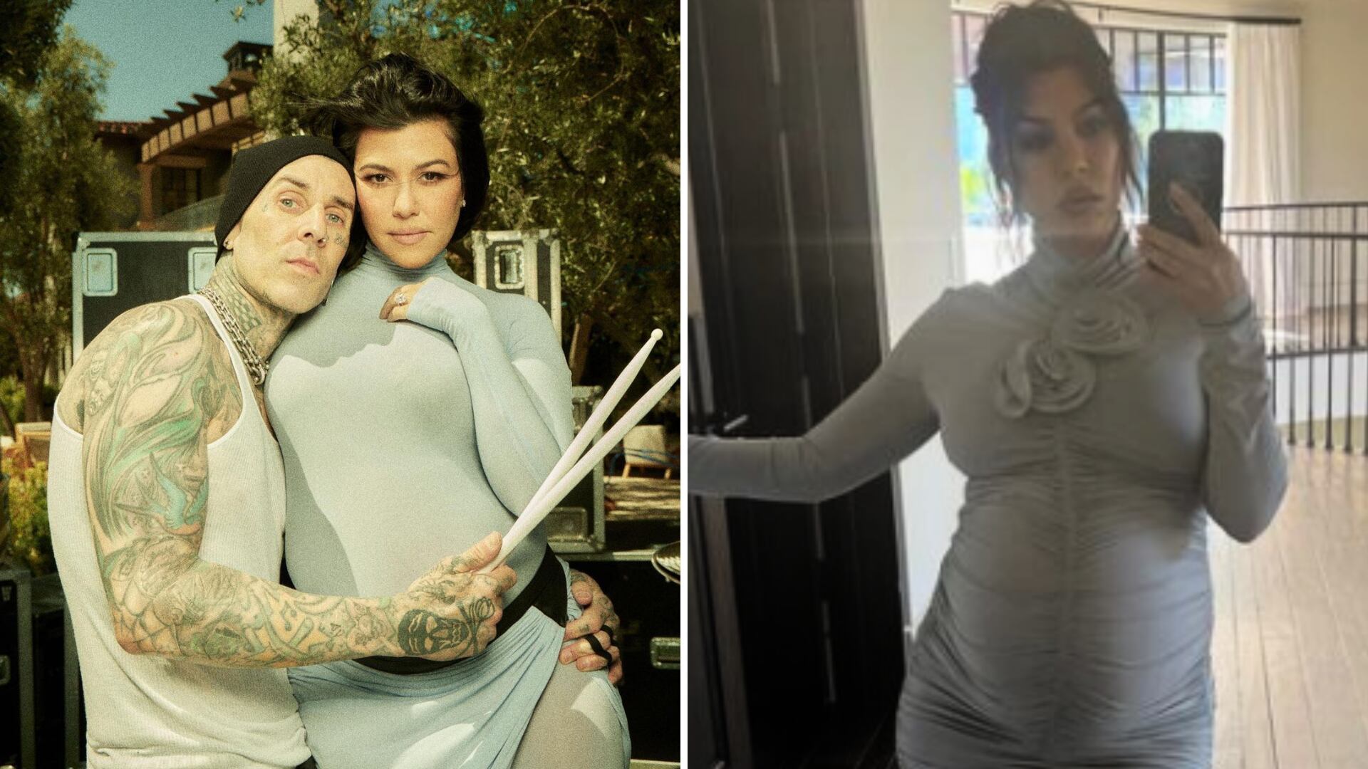 La estricta regla de Kourtney Kardashian y Travis Barker para conocer a su bebé que todas debieran seguir