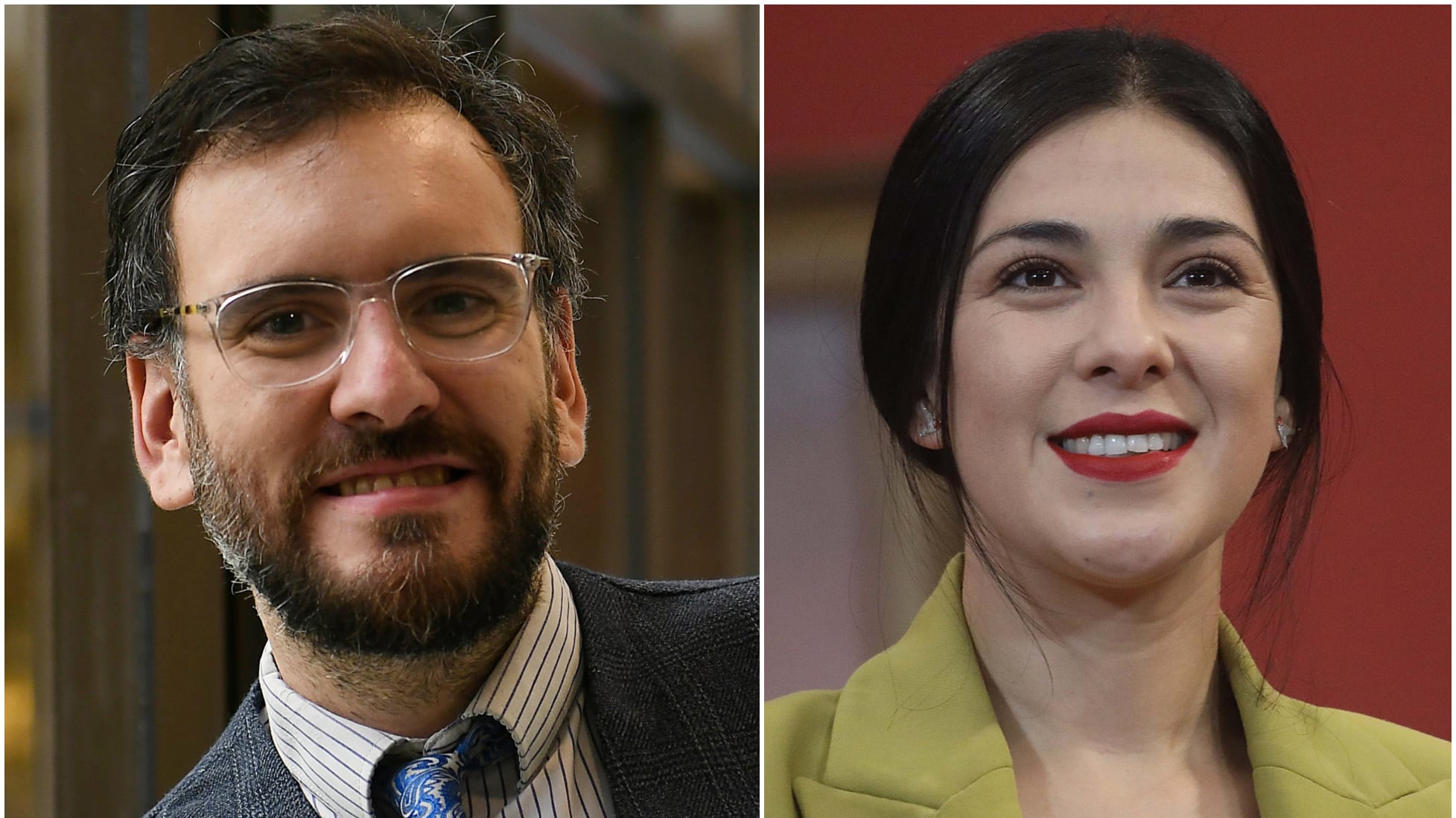 Tomás de Rementería y Karol Cariola