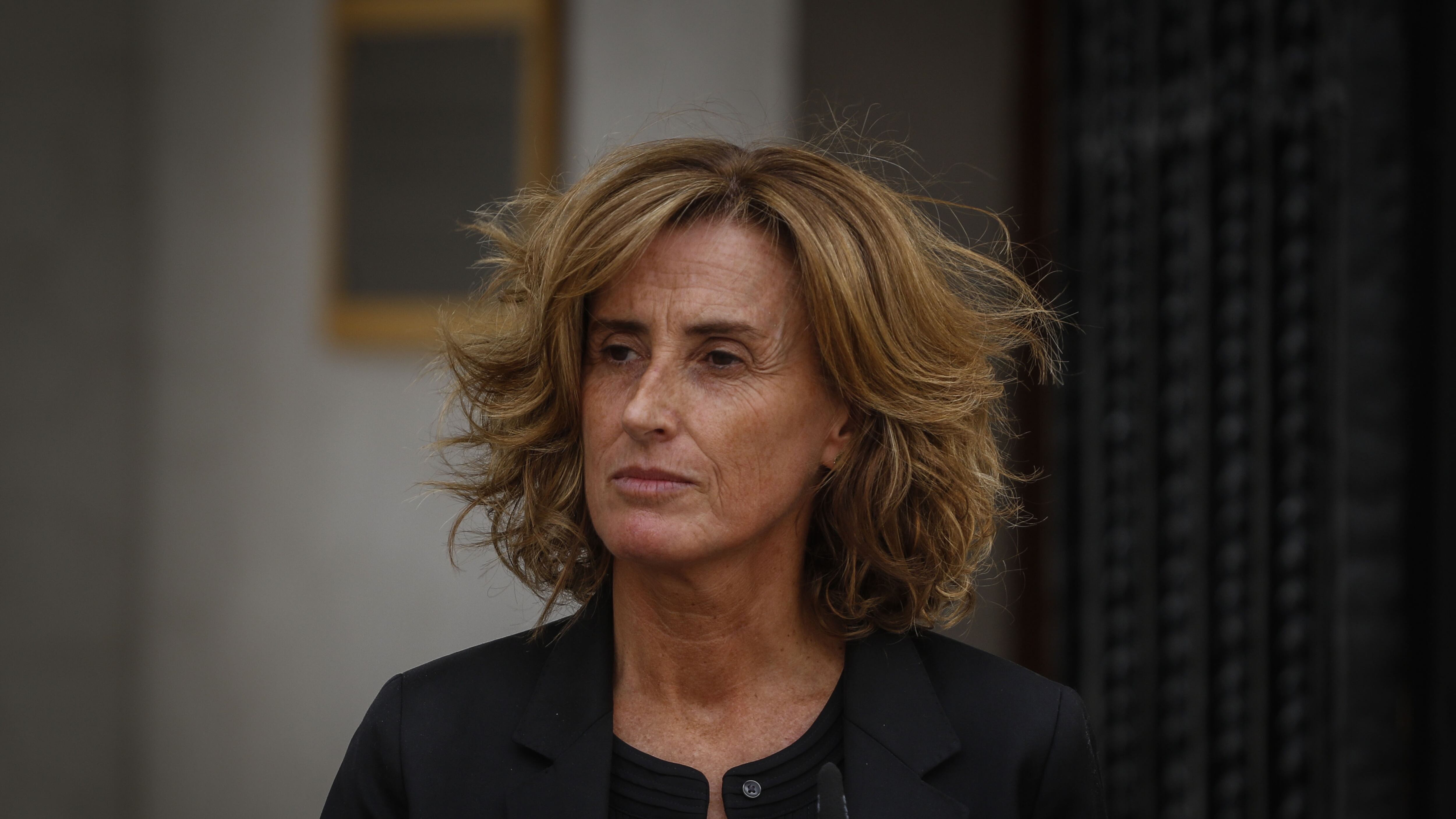 La ex ministra de Educación da un apunto de prensa tras renunciar a su cargo | 28 de febrero del 2020/SANTIAGO
La ex ministra de Educación, Marcela Cubillos, realiza un punto de prensa en el Palacio de la Moneda, tras renunciar a su cargo.
FOTO: SEBASTIAN BELTRAN GAETE/AGENCIAUNO