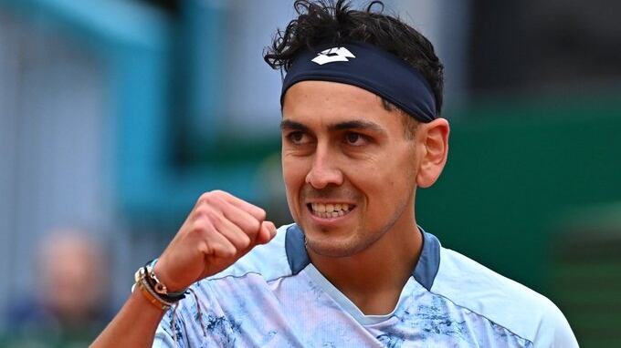 El tenista nacional enfrentó este miércoles al serbio Novak Djokovic en el MS 1000 de Montecarlo.