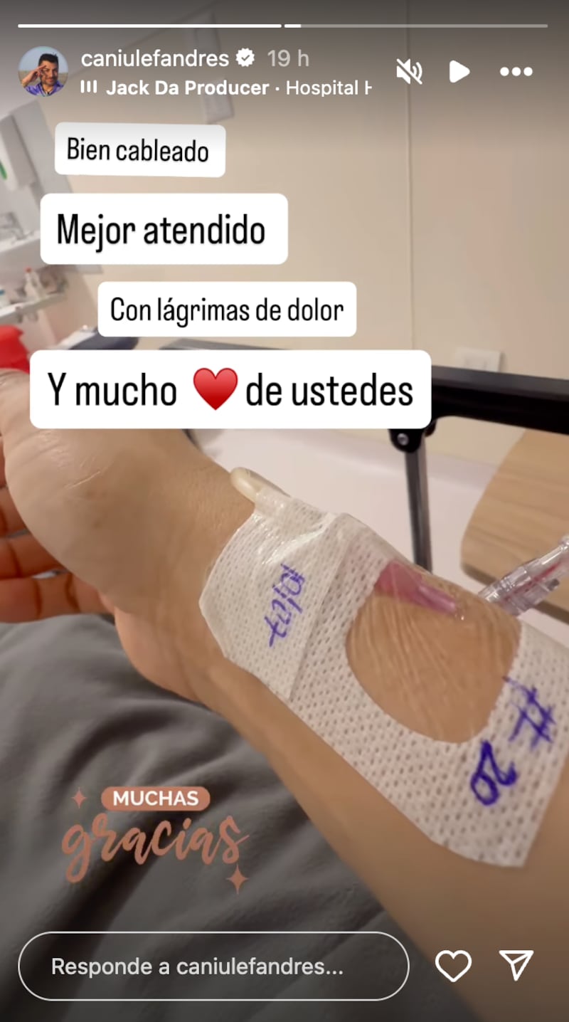 Historia de Andrés Caniulef | Captura: Instagram @caniulefandres