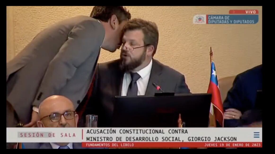 Micrófono abierto de diputado Johannes Kaiser | Captura: Twitter