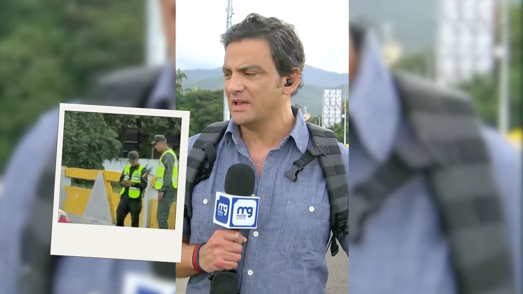 Un presunto miembro de colectivos chavistas advirtió al equipo chileno que abandonara la zona “lo antes posible” para evitar problemas.