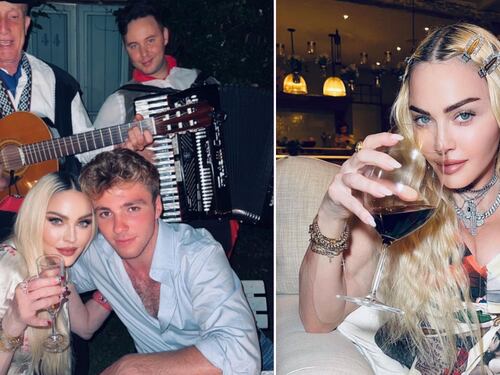 Madonna celebra 64 años con extravagante fiesta y comprueba que la edad es solo un número