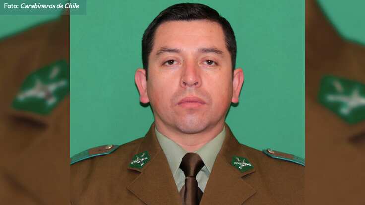 Cabo primero de Carabineros Alex Salazar