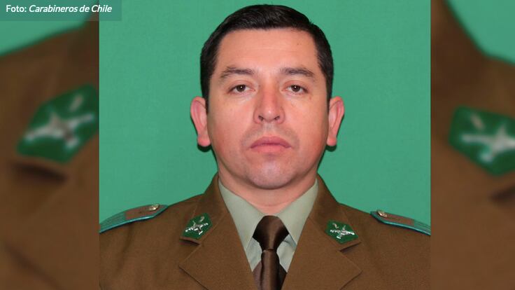 Cabo primero de Carabineros Alex Salazar