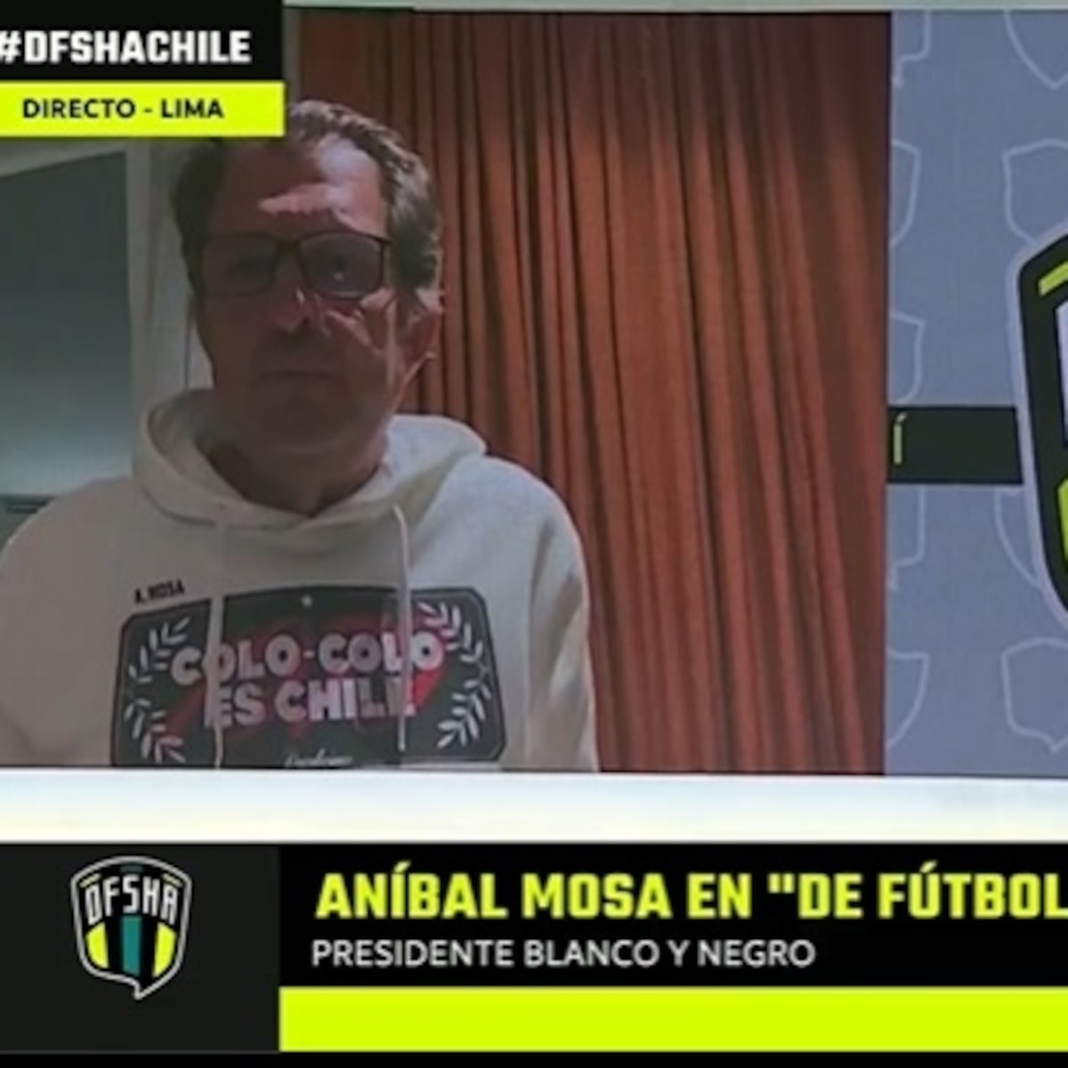 Aníbal Mosa descarta posible llamado de emergencia de la ANFP a Almirón Aníbal Mosa descarta posible llamado de emergencia de la ANFP a Almirón