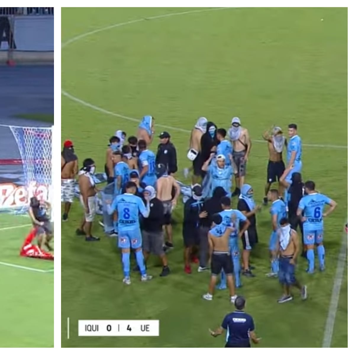 Iquique defiende cumplimiento de protocolos pese a suspensión del partido Iquique defiende cumplimiento de protocolos pese a suspensión del partido