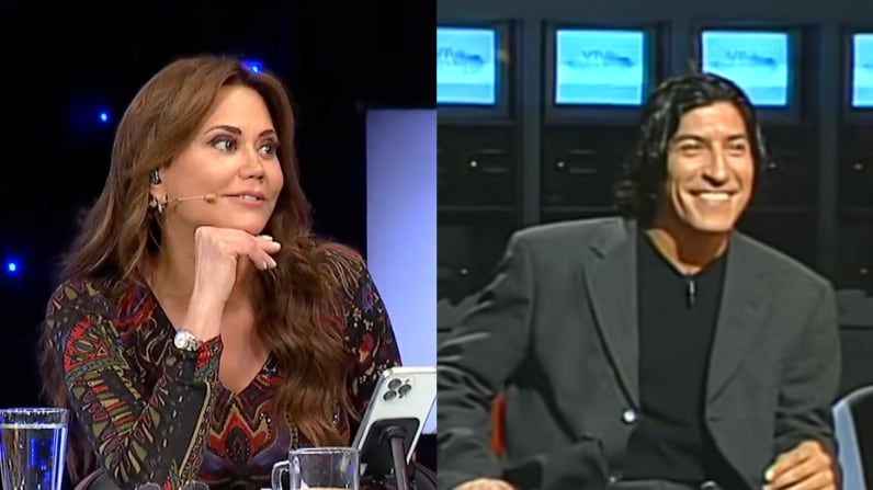 Daniella Campos e Iván Zamorano | Captura: Zona de estrellas y Viva el lunes