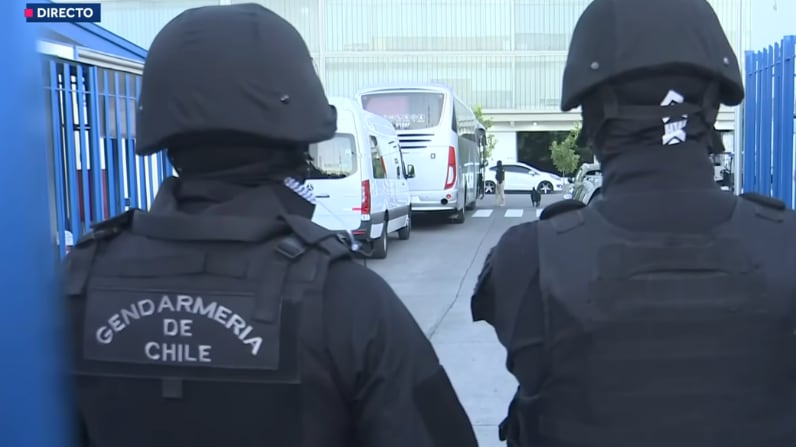 Gendarmería de Chile | Captura: Chilevisión