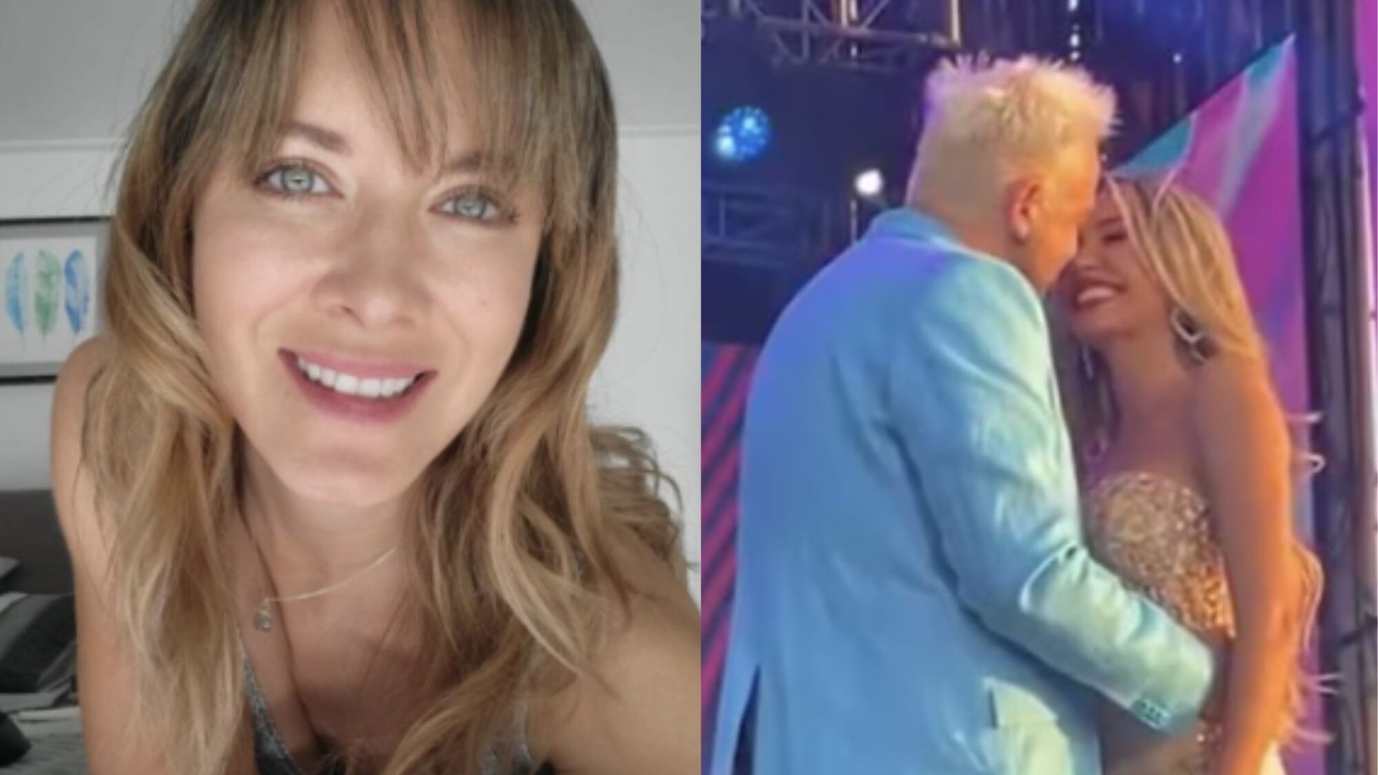 Carla Jara, Francisco Kaminski y Camila Andrade