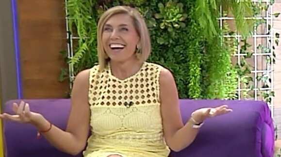 La animadora cuestionó la ausencia de programas de entretención en la televisión chilena actual.