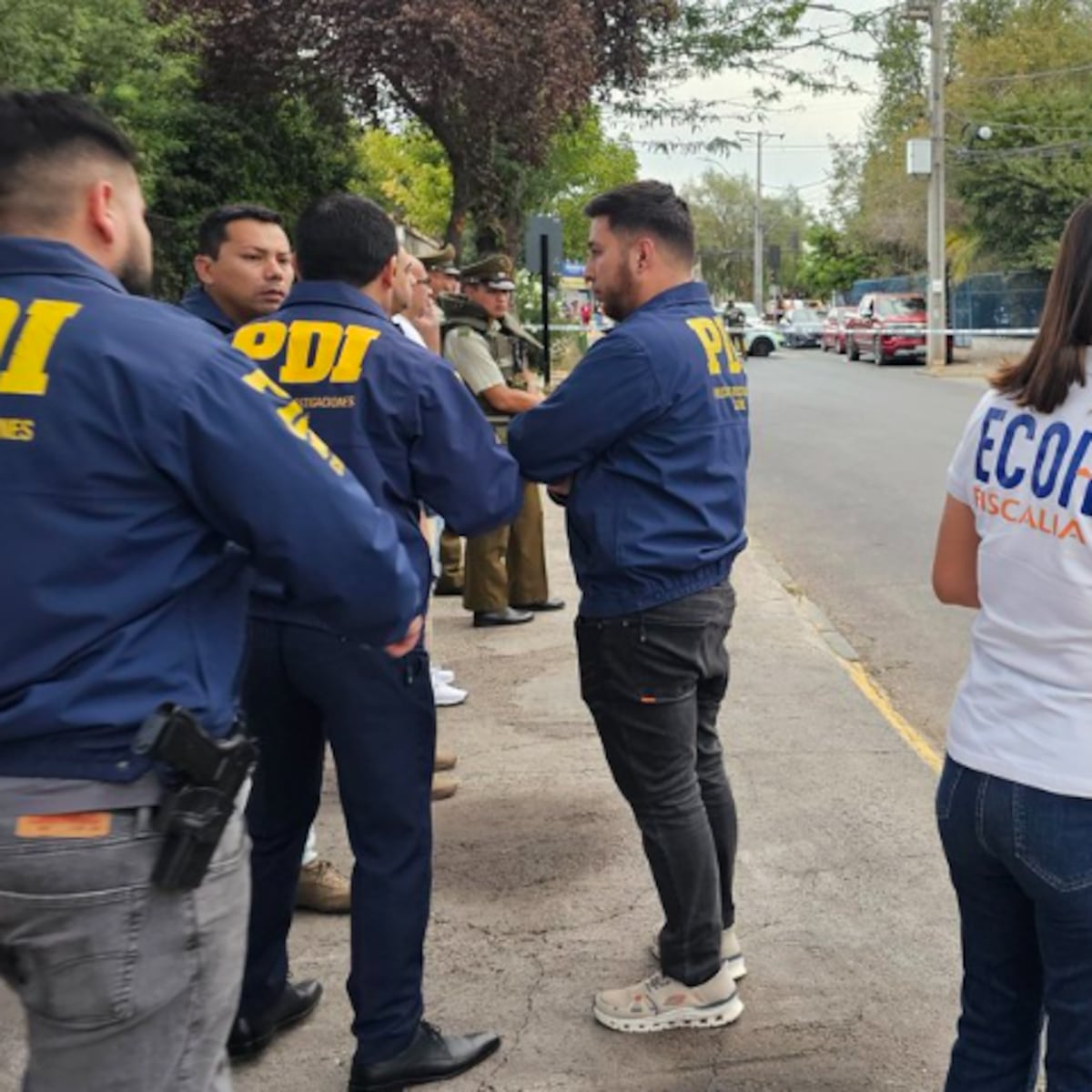 Hallan cadáver de mujer en caja frente a alcaldesa de Quinta Normal Hallan cadáver de mujer en caja frente a alcaldesa de Quinta Normal