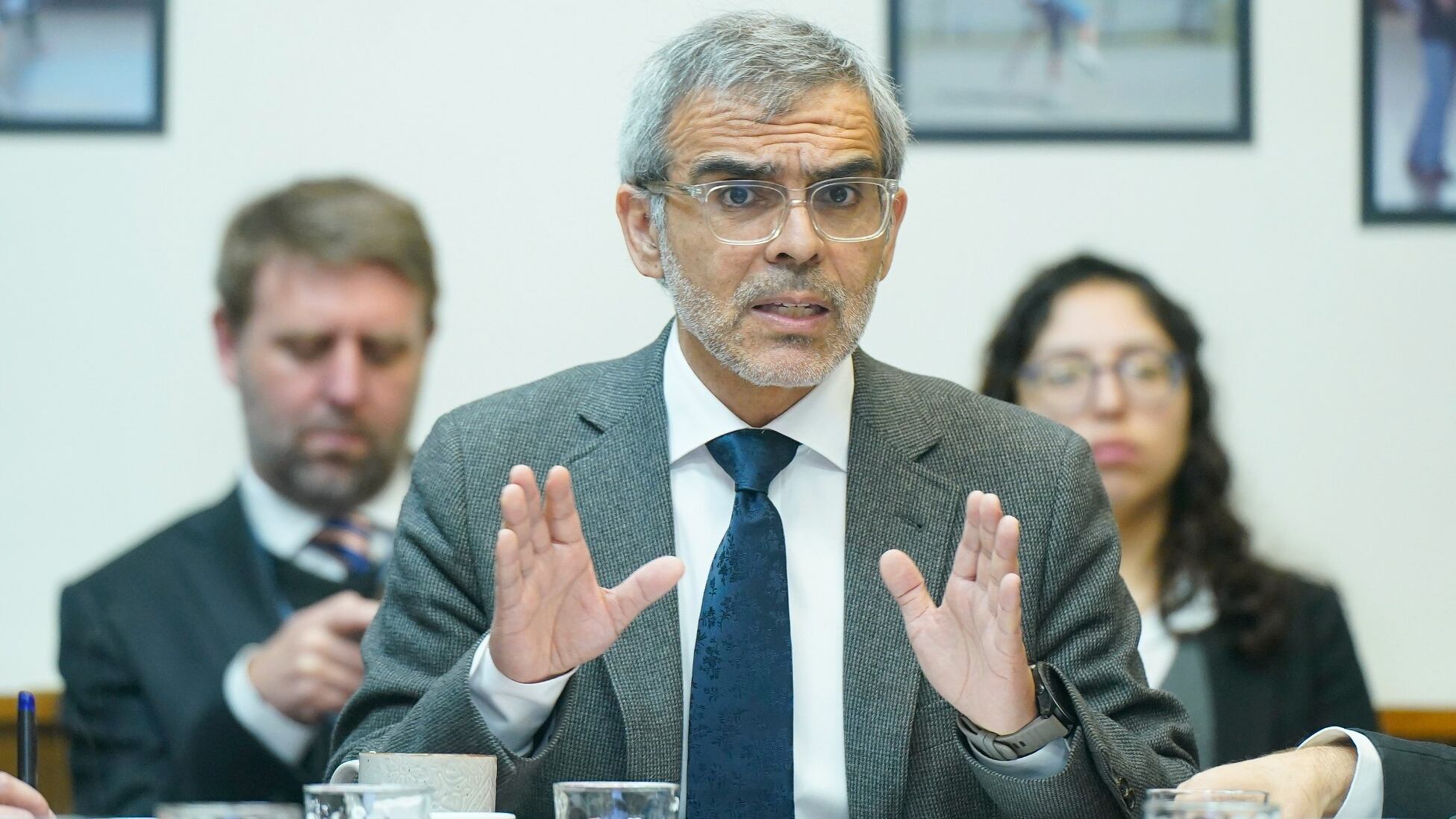 El ministro de Justicia, Luis Cordero.