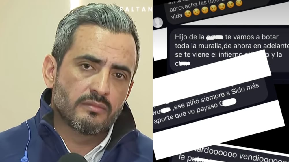 El alcalde de San Bernardo, Christopher White, recibió múltiples amenazas de muerte