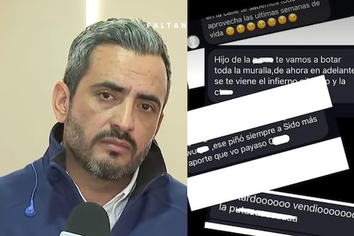 Alcalde de San Bernardo insiste en pedir la participación de las Fuerzas Armadas en seguridad tras recibir amenazas de muerte