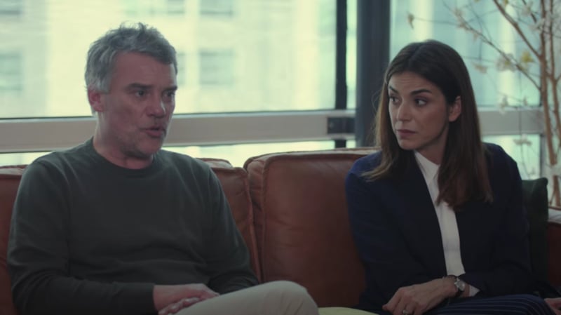 Diego Muñoz e Ignacia Baeza | Captura: Mega