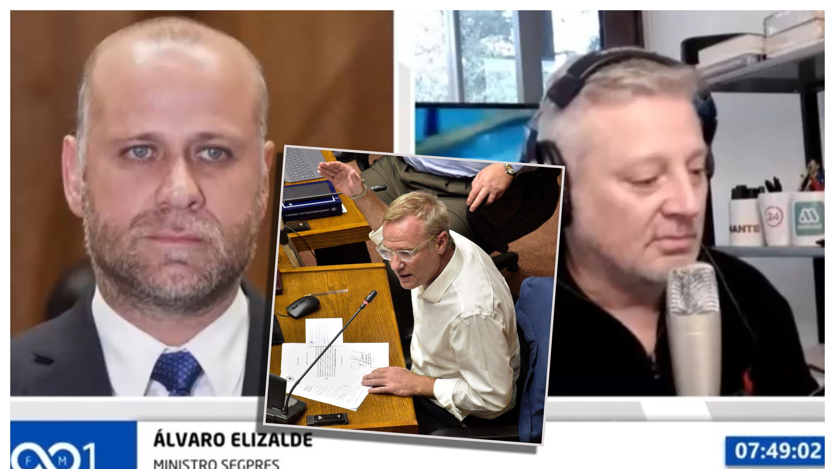 El recién asumido ministro de la Segpres, Álvaro Elizalde, reconoció haberse disculpado con el senador Felipe Kast, luego del fuerte encontrón que ambos tuvieron este martes durante una sesión de la Comisión de Seguridad del Senado.
