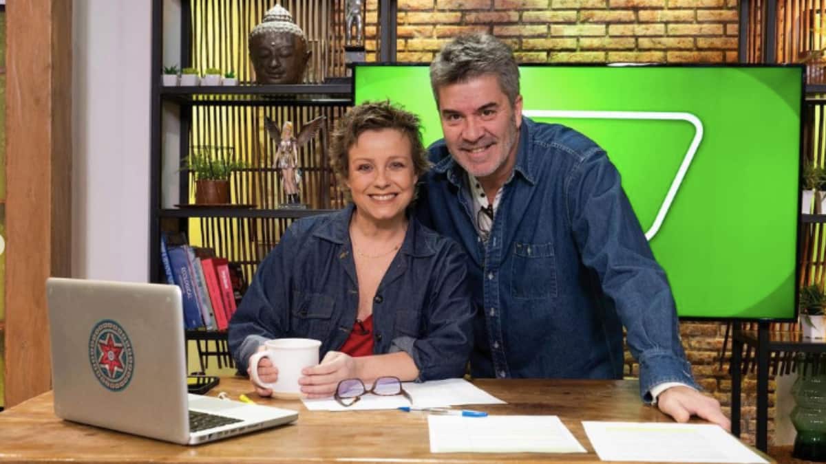 Claudia Conserva y Juan Carlos “Pollo” Valdivia