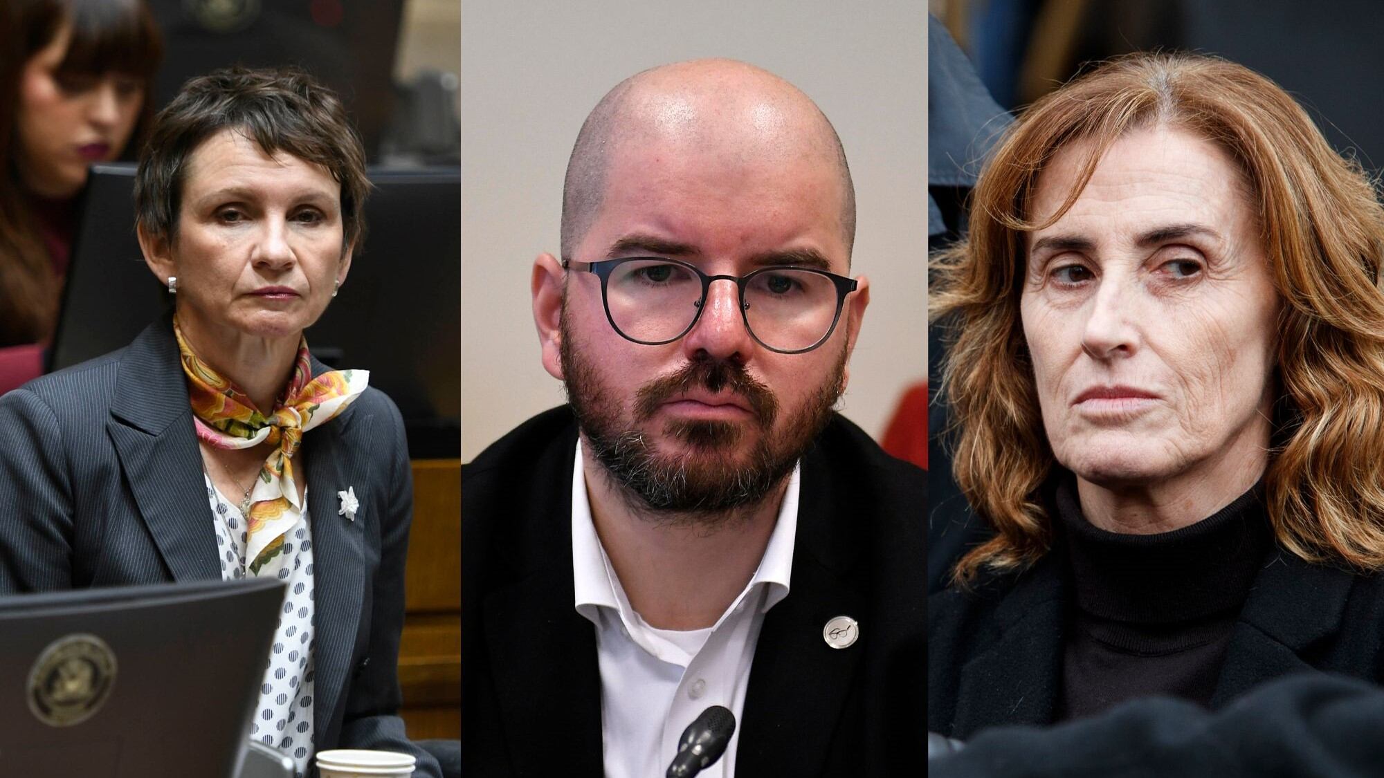 Giorgio Jackson, Carolina Tohá, Marcela Cubillos | Agencia Uno