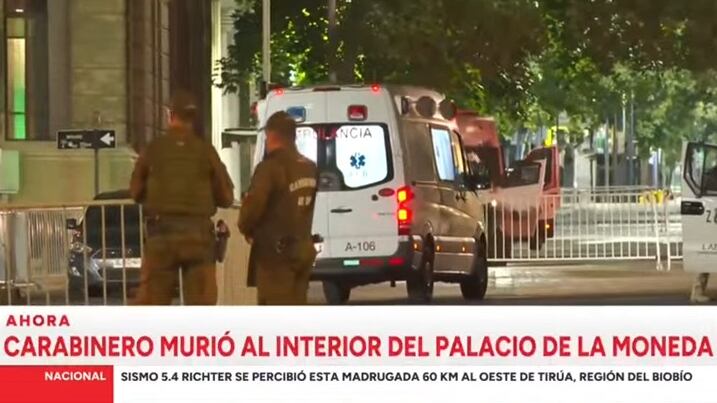El efectivo policial recibió un impacto balístico.