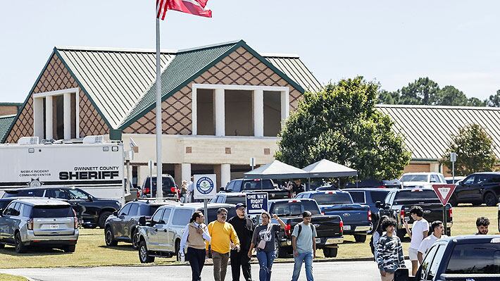Tiroteo en escuela secundaria del estado de Georgia