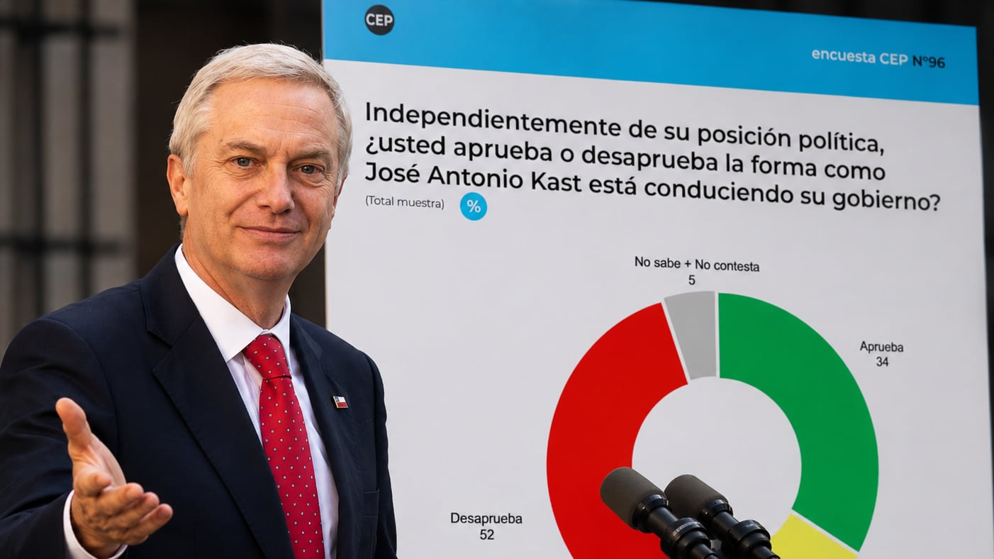 José Antonio Kast y su evaluación en la CEP