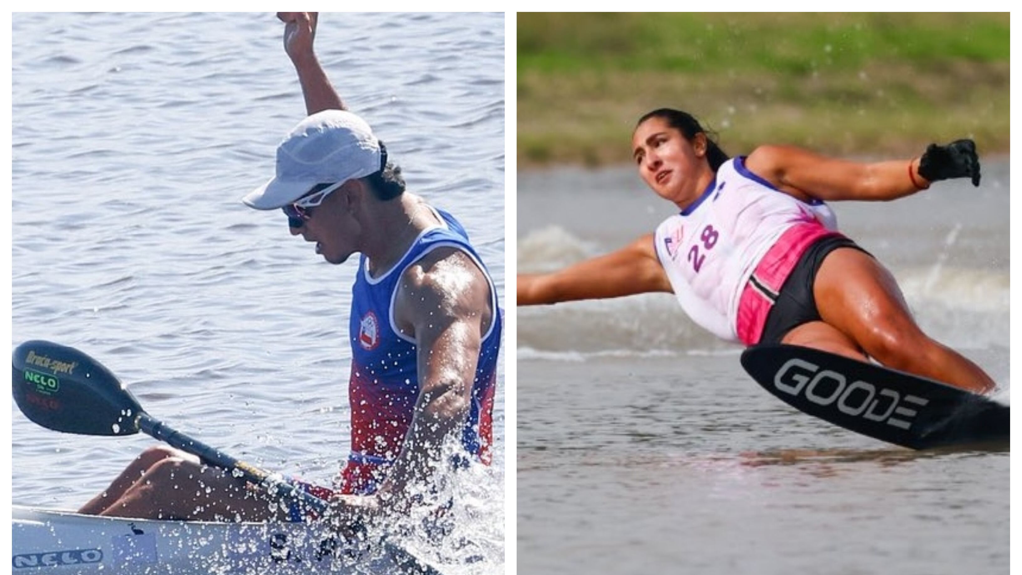 Los deportistas náuticos le dieron este miércoles dos medallas de oro al Team Chile en el torneo juvenil que se disputa en la capital paraguaya.