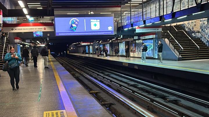 La Línea 1 del Metro de Santiago tendrá puertas en los andenes